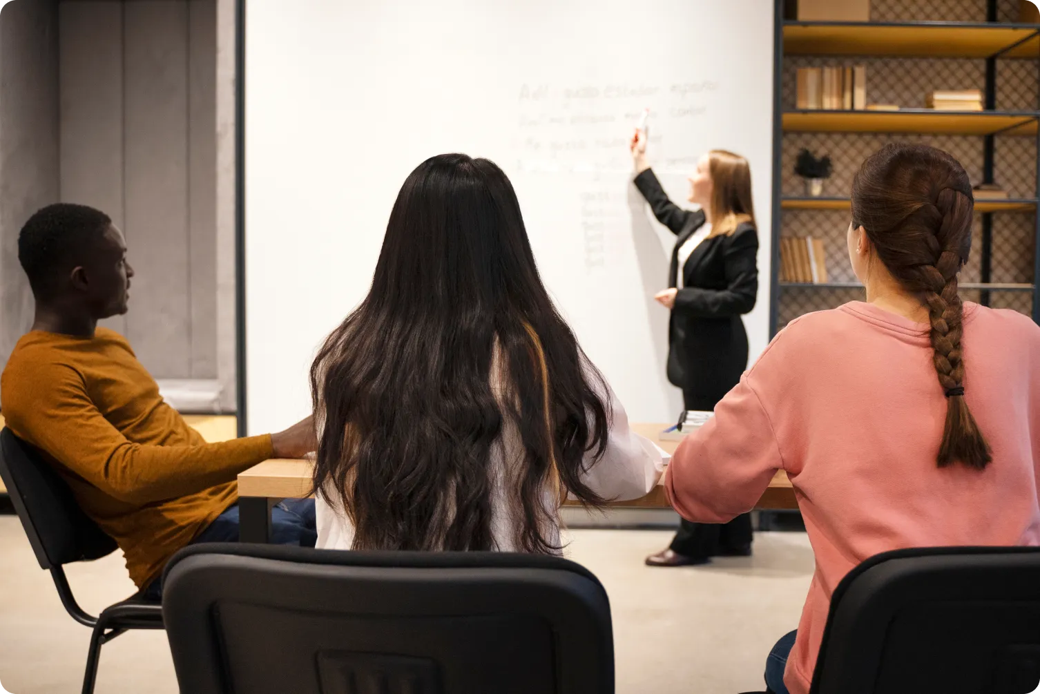 Faculty member at a faculty development program