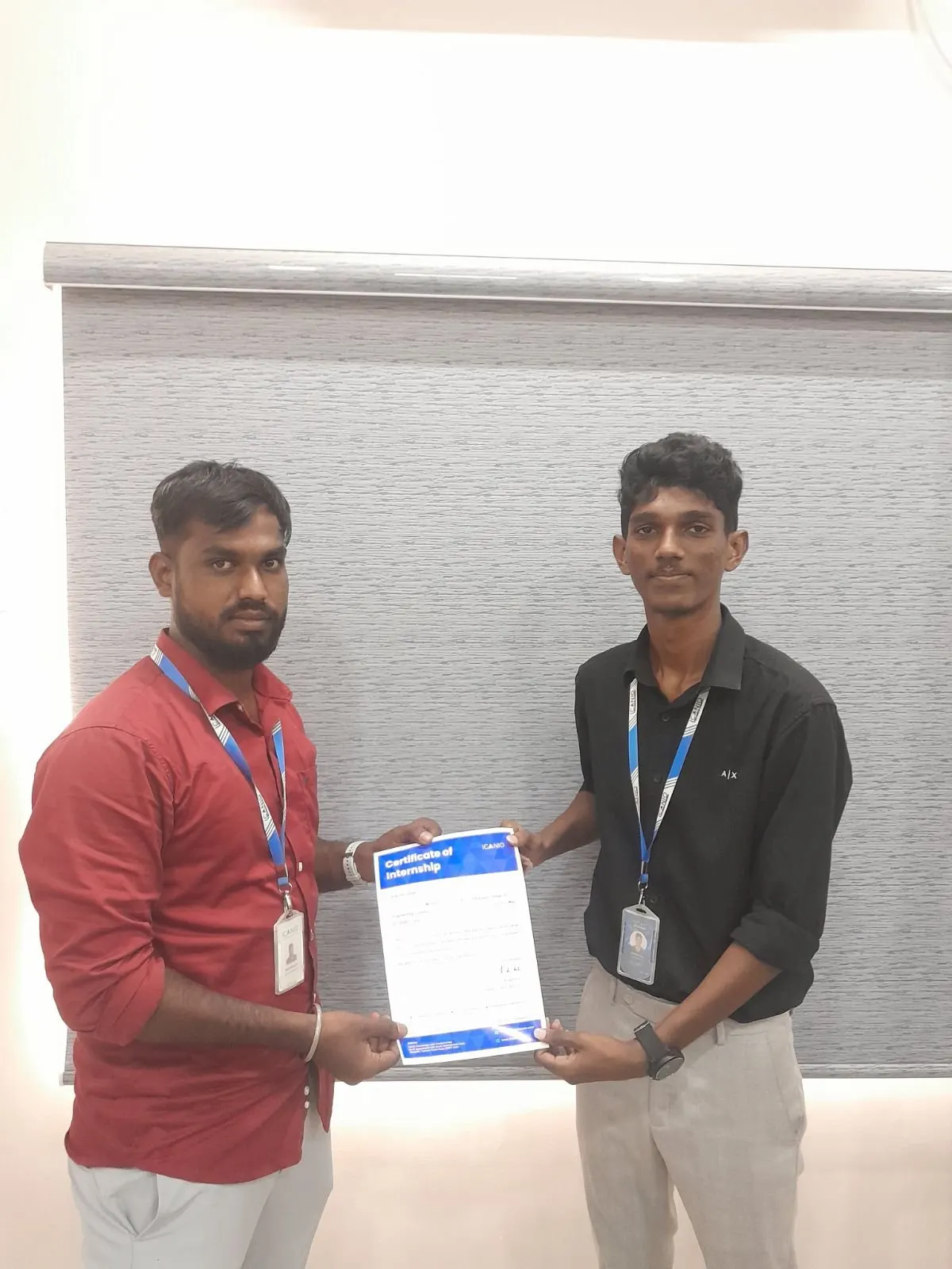 Harisankar M, DevOps intern at Icanio Tech School