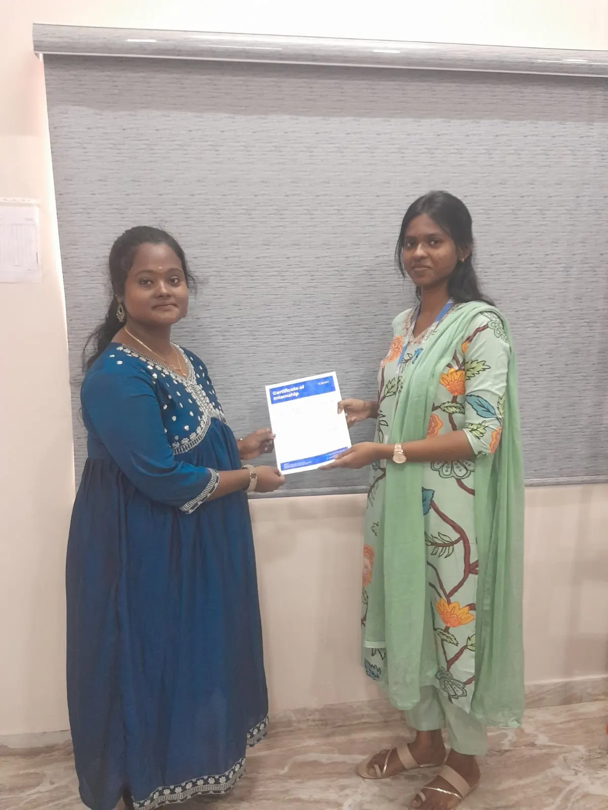 S Lakshmi, Java and Spring Boot intern at Icanio Tech School